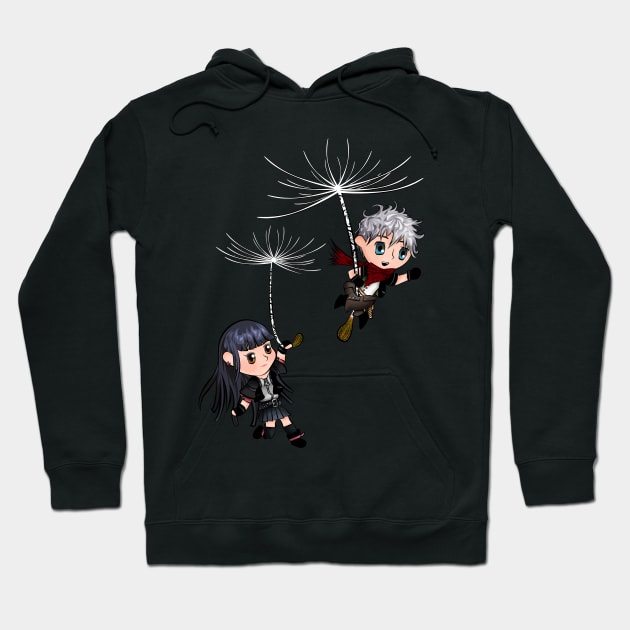 Dandelions Skuld and Ephemer Hoodie by MHeartz